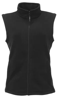 Produktbild von Regatta Damen Microfleece-Bodywarmer / Fleece-Weste LT174 (14UK/40DE) (Schwarz)