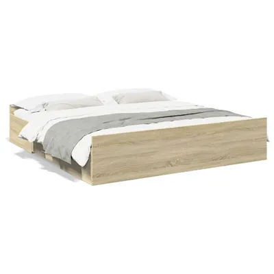 Produktbild von VidaXL 3280274, Eiche, 183 cm, 2,03 m, 40 cm, 1800 x 2000 mm, 1 Stück(e)