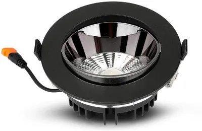 Obrázok produktu pre lED lampa VT-2-33 30W 3000K 2400lm hliníková čierna