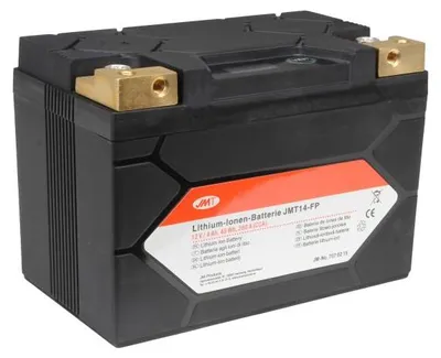 Produktbild von Batterie Motorrad JMT14-FP JMT Lithium-Ionen mit Anzeige