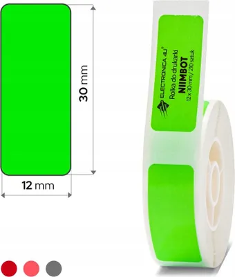 Obrázek produktu pro Samolepicí štítky termální nálepky Niimbot D11 D110 D101 H1S 12x30