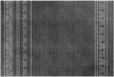 Produktbild von Afrikanisches Muster Nachahmung Stoff – Vinylteppich – 60x90 cm – Outdoor Teppich – Terrasse – Wetterfest – Modern