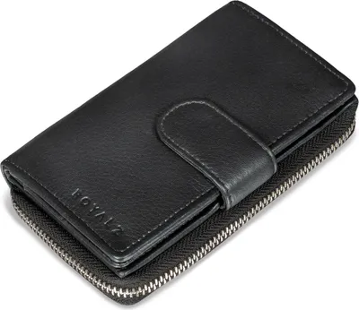 Produktbild von ROYALZ Vintage Leder Damen Geldbörse 18 Kartenfächer Organizer RFID Blocker Portemonnaie viele Fächer Brieftasche XXL Portmonee
