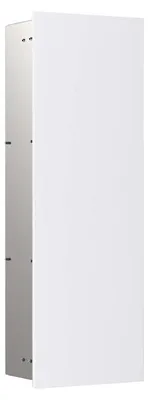 Immagine prodotto di emco asis pure Module d'armoire, montage encastré, charnière de porte à droite, façade en verre, 730x250mm, 2 étagères en verre, 975528407, 975528407