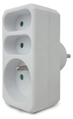 Obrázek produktu pro VELAMP zásuvková roztrojka ADAT-FR-3