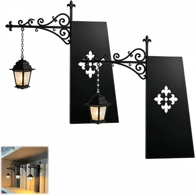 Produktbild von 2er Vintage Bücherregallampe mit hängender Laterne, Wiederaufladbare Kabellose Dekorative Buchstütze Lampe für Bücherregal, Wohnzimmer, Leseecke