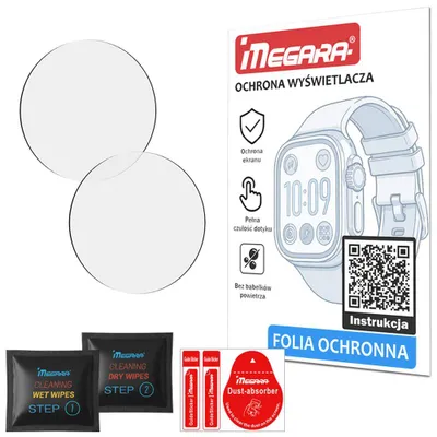 Zdjęcie produktu dla Folia ochronna Megara do Garmin Forerunner 70, 2 sztuki