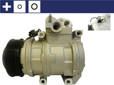 Produktbild von MAHLE ACP 1243 000S 10PA17CDoowon Klimaanlage Klimakompressor PAG 46 R134a für KIA SORENTO I (JC) SORENTO I VAN (JC)