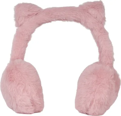 Produktbild von styleBREAKER Kinder Ohrenwärmer aus Plüsch mit Öhrchen, warme kuschlig weiche Winter Ohrenschützer, Earmuffs 04026067