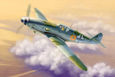 Produktbild von Trumpeter Messerschmitt Bf 109K-4  1:32 2299