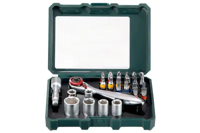 Produktbild von Metabo Bit- u. Ratschenset Promotion 26-tlg.