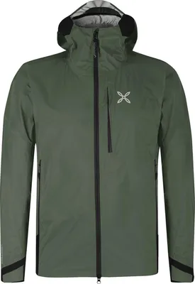 Image de Veste Vertigo 3L - Veste légère et imperméable pour homme, destinée aux sports de montagne, Montura, couleur : 49-VERDE SALVIA, taille : S