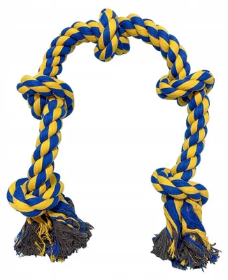 Produktbild von The Zoo Sznur Szarpak Hundespielzeug 95cm Baumwolle