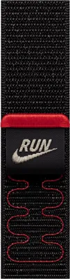 Produktbild von Apple Nike Sport Loop, Band, Smartwatch, Schwarz, Apple, Apple Watch: 38mm, 40mm, 41mm, Nylon, Recyceltes Polyester, Elasthan
