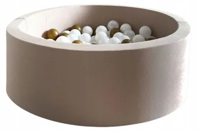Produktbild von Monio for Kids Bällebad 90x30cm Beige mit 200 Bällen