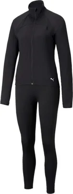 Produktbild von Puma Damen ACTIVE Yogini Woven Suit Trainingsanzug 589136 01, Bekleidungsgröße:XL