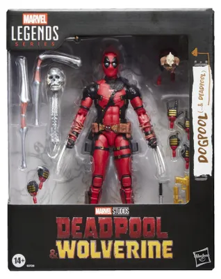 Zdjęcie produktu dla Zestaw figurek akcji Marvel Legends Deadpool i Dogpool Deadpool & Wolverine 15 cm