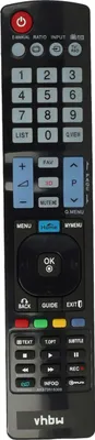 Produktbild von vhbw Fernbedienung kompatibel mit LG 47LM7600, 47LM6410, 47LM6200, 47LM6700, 50PM6700, 50PM4700, 47LM8600 Fernseher, TV - Ersatzfernbedienung