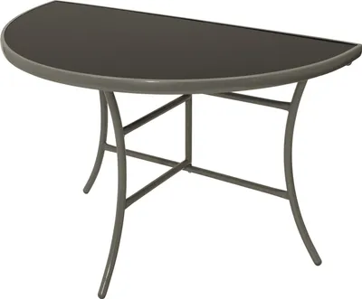 Produktbild von Wandtisch Tisch halbrund Balkontisch aus Sicherheitsglas