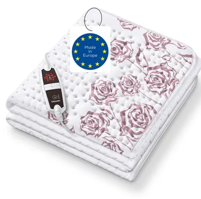 Productafbeelding van Beurer elektrische deken met 6 temperatuurstanden. Verwarming voor onder het matras. Comfortabel en aanpasbare warmte voor een gezellige nachtrust
