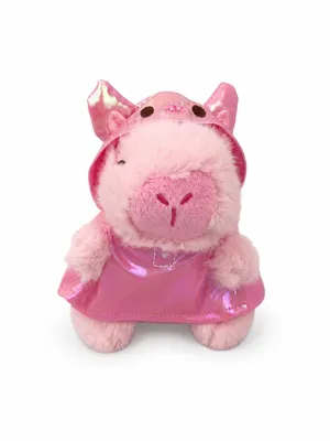 Produktbild von Capybara im Schweinekostüm Kuscheltier 11 cm Rosa Plüsch Capybara Stofftier Mini Kawaii Geschenk für Kinder