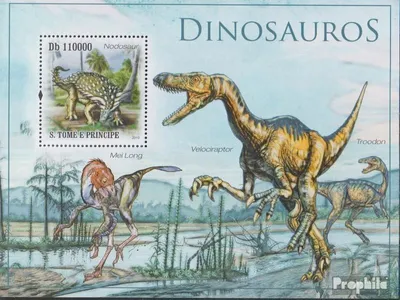 Produktbild von Briefmarken Sao Tome e Principe 2010 Mi Block780 (kompl.Ausg.) postfrisch Prähistorische Reptillien