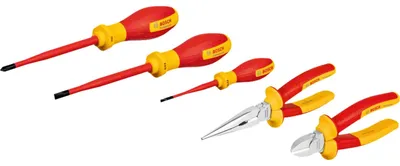 Image de Bosch Combo Kit d'outils VDE mixtes 5 pièces - 1600A02NG2