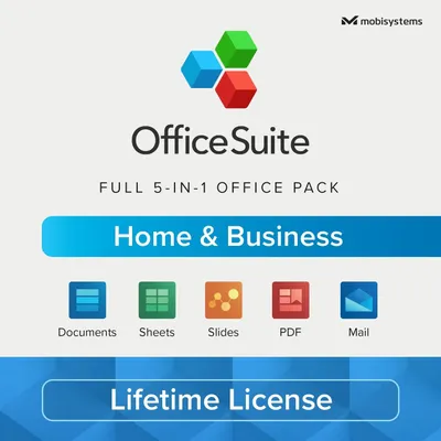 Obrázok produktu pre OfficeSuite Home & Business 2023 – Licencia na celý život