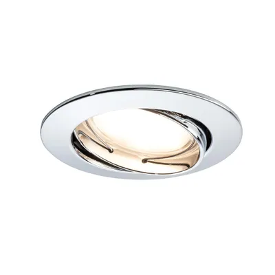 Produktbild von Paulmann 927.80, Recessed lighting spot, 3 Glühbirne(n), LED, 6,8 W, 2700 K, Chrom