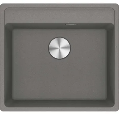 Produktbild von Franke Maris Flächenbündige Spüle Fragranitbecken MRG 210-52 A Steingrau Druckknopf Edelstahl ab 60 cm 135.0682.961 - inkl.