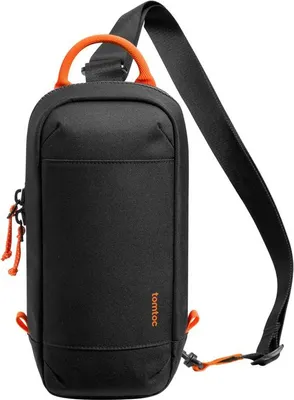Image de Tomtoc Case Case pour Nintendo Switch 2 Sling Bag, protection intégrale Sac de transport pour console Switch et jeux, Noir