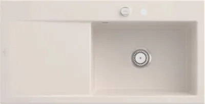 Produktbild von Villeroy & Boch Keramikspüle 336102KR, Subway Style 60 Einbauspüle - inkl.