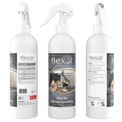 Zdjęcie produktu dla Olej do zlewozmywaków FLEXOL 0,5 L