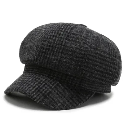 Produktbild von Stylische BR-11079 Baskenmütze in Schwarz KP11079