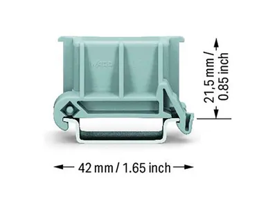 Productafbeelding van WAGO 222-510 - Grijs - 18,5 mm - 42 mm - 21,5 mm - 3,92 g
