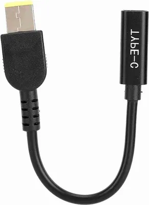 Image de Adaptateur de charge pour ordinateur portable avec connecteur USB-C - Câble adaptateur de 11 mm x 45 mm - Charge rapide