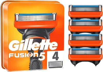 Zdjęcie produktu dla Zestaw 4 ostrzy Gillette Fusion5