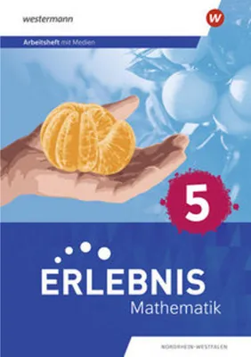 Obrázek produktu pro Erlebnis Mathematik 5. Arbeitsheft mit Medien. Nordrhein-Westfalen