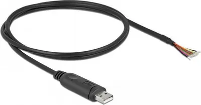 Immagine prodotto di DELOCK Adapterkabel USB 2.0 Typ-A zu seriell RS-232
