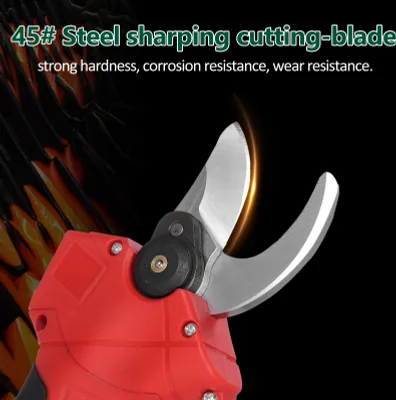 Produktbild von Elektrische Heckenschere, 300W brstenloser kabelloser Power-Pruner fr Gartenarbeit, 30mm Schneiddurchmesser mit 2x 1500mAh*5 wiederaufladbaren