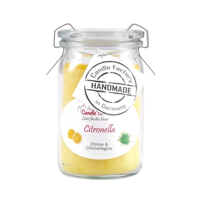 Produktbild von Candle Factory Baby Jumbo Citronella Duftkerze Dekokerze 308010