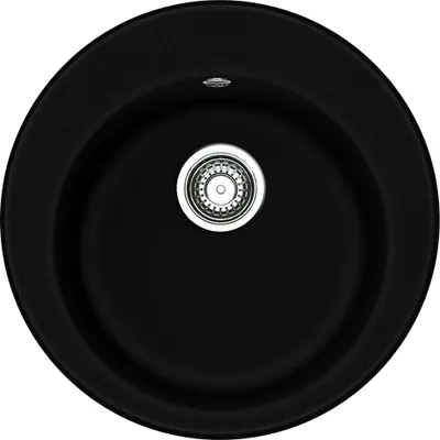 Produktbild von FRANKE Spüle PAMIRA ROG 610-41 in Onyx mit Stopfenventil