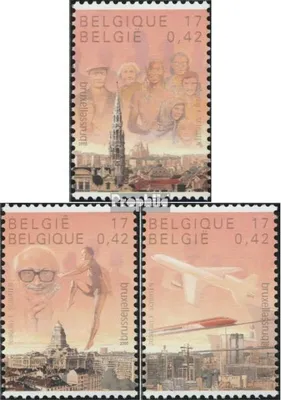 Produktbild von Briefmarken Belgien 2000 Mi 2935-2937 (kompl.Ausg.) postfrisch Brüssel
