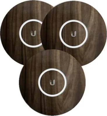 Productafbeelding van UniFi nanoHD afdekplaten van hout, 3-pack (hout, voor Access Point nanoHD, U6 Lite, U6+)