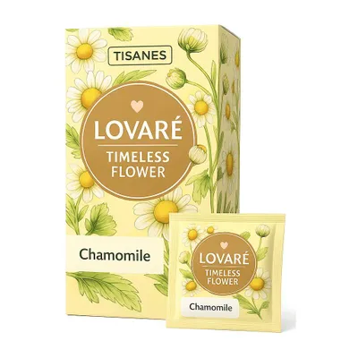 Produktbild von Lovare Tee Zeitloser Blumentee,Kräutertee,24*1,3g