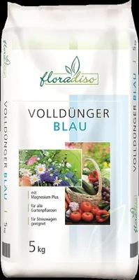 Produktbild von floradiso Volldünger blau 5 kg 8+6+7