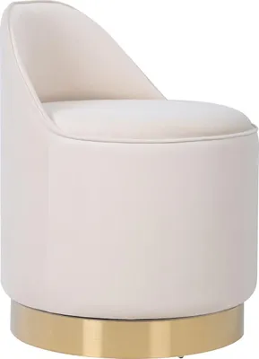 Produktbild von Drehhocker Viktor 100 Elfenbein