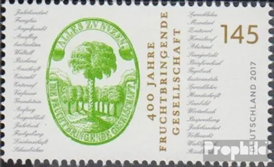 Produktbild von Briefmarken BRD (BR.Deutschland) 2017 Mi 3328 (kompl.Ausg.) gestempelt Sprachakademie