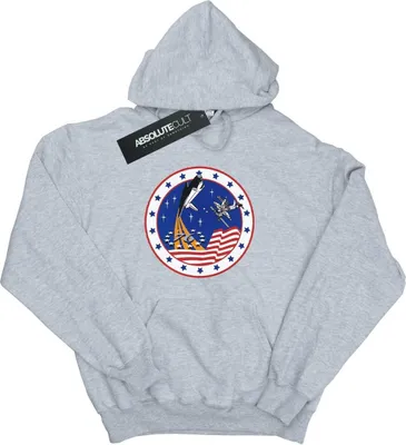 Produktbild von NASA - "Rocket 76" Kapuzenpullover für Herren BI20008 (XL) (Grau)