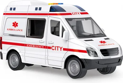 Produktbild von Krankenwagen mit Effekten 21 cm
